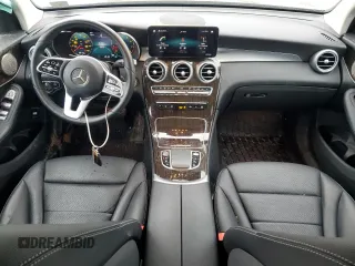 2021 Mercedes-Benz GLC with VIN W1N0G8EB3MF961269, listed as a Copart auction lot 50421033 with 32,679 mi miles and Salvage Title. Bid and sale history available at carsss.com. Image 8.