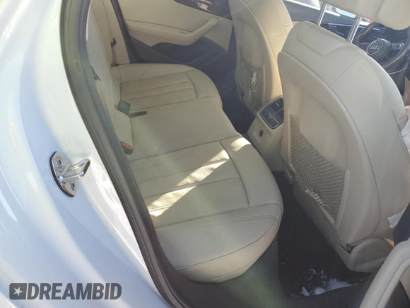 2017 Audi A4 Premium with VIN WAUGNAF47HN018507, listed as a Copart auction lot 46087525 with 127,721 mi miles and Salvage Title. Bid and sale history available at carsss.com. Image 10.