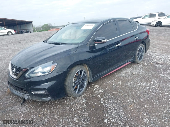 2017 Nissan Sentra SR Turbo with VIN 3N1CB7AP7HY315040, listed as a IAAI auction lot 41956572 with 93,172 mi miles. Bid and sale history available at carsss.com. Image 18.