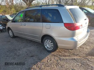 2005 Toyota Sienna CE with VIN 5TDZA23C75S254119, listed as a IAAI auction lot 41985987 with 190,728 mi miles. Bid and sale history available at carsss.com. Image 3.