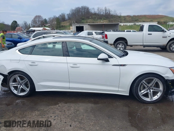 2021 Audi A5 Sportback S line Premium Plus with VIN WAUFACF52MA032229, listed as a IAAI auction lot 41917983 with 89,229 mi miles and . Bid and sale history available at DreamBid. Image 14.