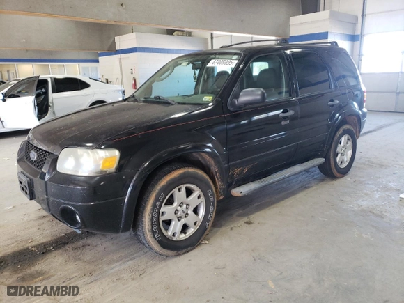 2007 Ford Escape XLT with VIN 1FMYU03197KB19462, listed as a Copart auction lot 47405995 with 142,160 mi miles and Clean Title. Bid and sale history available at carsss.com. Image 1.