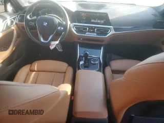 2023 BMW 4 Series 430i xDrive with VIN WBA73AV05PFN90009, listed as a Copart auction lot 85745004 with 41,736 mi miles and Salvage title. Bid and sale history available at DreamBid. Image 8.