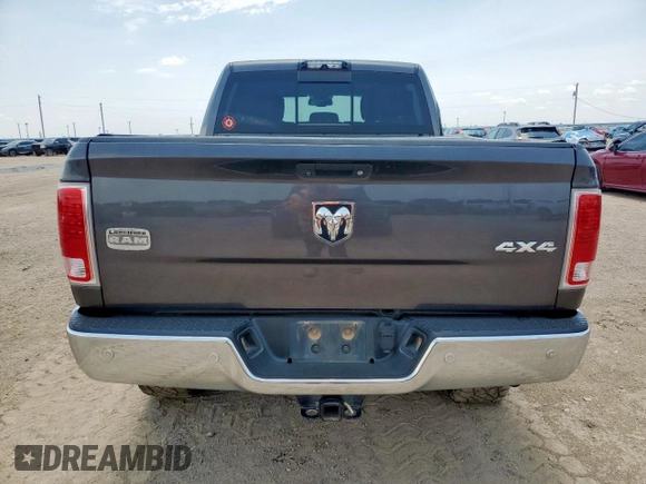 2016 Ram 2500 Laramie Longhorn with VIN 3C6UR5GL9GG173047, listed as a Copart auction lot 64480445 with 121,535 mi miles and Salvage title. Bid and sale history available at DreamBid. Image 6.