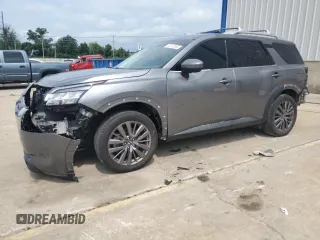 2022 Nissan Pathfinder SL with VIN 5N1DR3CD9NC241743, listed as a Copart auction lot 62072595 with 45,812 mi miles and Salvage title. Bid and sale history available at DreamBid. Image 1.
