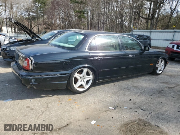 2005 Jaguar XJ Vanden Plas with VIN SAJWA82C55SG43618, listed as a Copart auction lot 47848515 with 237,224 mi miles and Salvage Title. Bid and sale history available at carsss.com. Image 3.