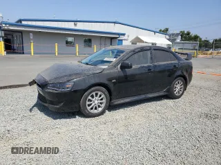 2014 Mitsubishi Lancer ES with VIN JA32U2FU9EU002735, listed as a Copart auction lot 62558875 with 100,247 mi miles and Salvage title. Bid and sale history available at DreamBid. Image 1.