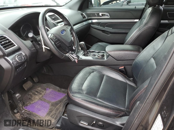 2017 Ford Explorer Sport z VIN 1FM5K8GTXHGC23921, wystawiony jako Copart lot #55084945 z przebiegiem 103 515 mil mil oraz Szkoda całkowita • Salvage title. Historia ofert i sprzedaży dostępna na DreamBid. Obrazek 7.