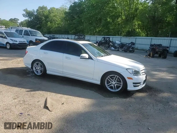 2013 Mercedes-Benz C 350 Sport with VIN WDDGF5HB2DA819212, listed as a Copart auction lot 52918595 with 108,555 mi miles and Salvage Title. Bid and sale history available at DreamBid. Image 13.