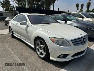 2010 Mercedes-Benz CL-Class CL 550 with VIN WDDEJ8GB7AA025620, listed as a Copart auction lot 73417454 with 193,339 mi miles and Clean Title. Bid and sale history available at carsss.com. Image 1.
