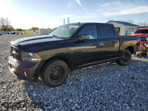 2015 Ram 1500 Tradesman with VIN 3C6RR7KTXFG676335, listed as a Copart auction lot 55204235 with 104,507 mi miles and Salvage title. Bid and sale history available at DreamBid. Image 1.