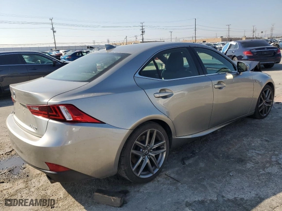 2016 Lexus IS 350 with VIN JTHBE1D2XG5026936, listed as a Copart auction lot 42792425 with 139,038 mi miles and Salvage Title. Bid and sale history available at carsss.com. Image 3.
