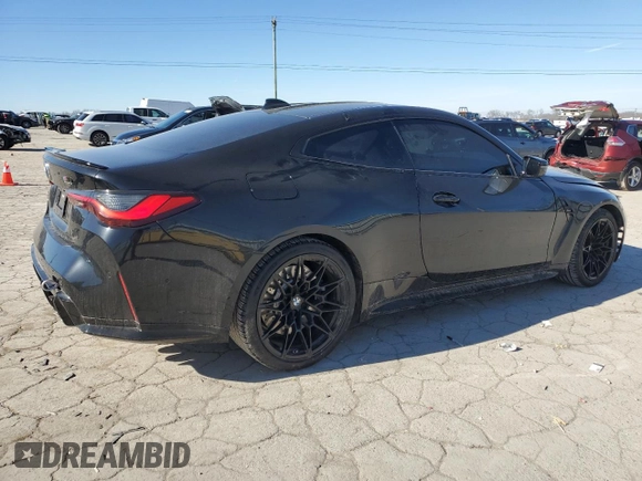 2022 BMW M4 Competition xDrive z VIN WBS43AZ0XNCH97800, wystawiony jako Copart lot #89343565 z przebiegiem 30 847 mil mil oraz Szkoda całkowita • Salvage title. Historia ofert i sprzedaży dostępna na DreamBid. Obrazek 3.
