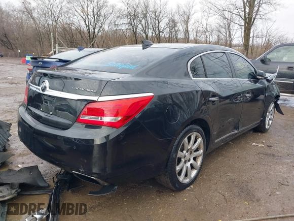 2015 Buick LaCrosse Premium I with VIN 1G4GD5G31FF207224, listed as a IAAI auction lot 41185097 with 191,552 mi miles. Bid and sale history available at carsss.com. Image 4.
