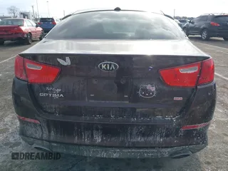 2014 Kia Optima LX with VIN 5XXGM4A71EG289837, listed as a IAAI auction lot 41418069 with 97,662 mi miles. Bid and sale history available at carsss.com. Image 16.