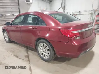 2014 Chrysler 200 LX with VIN 1C3CCBAB8EN207458, listed as a IAAI auction lot 41868158 with 158,610 mi miles. Bid and sale history available at carsss.com. Image 3.