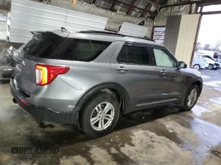 2021 Ford Explorer XLT with VIN 1FMSK8DH7MGB22543, listed as a Copart auction lot 81744304 with 63,946 mi miles and Non Repairable. Bid and sale history available at carsss.com. Image 3.