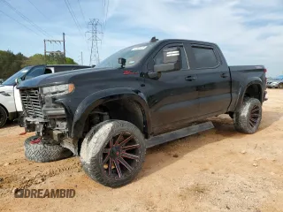 2020 Chevrolet Silverado 1500 LT Trail Boss with VIN 3GCPYFED4LG434363, listed as a Copart auction lot 52850415 with 60,184 mi miles and Salvage Title. Bid and sale history available at carsss.com. Image 1.