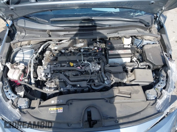 2023 Toyota Corolla LE with VIN JTDB4MEE7P3009635, listed as a IAAI auction lot 41808167 with 22,773 mi miles and . Bid and sale history available at DreamBid. Image 10.