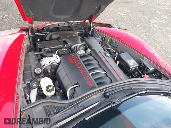 2008 Chevrolet Corvette with VIN 1G1YY36W185107235, listed as a IAAI auction lot 42454491 with 30,044 mi miles and . Bid and sale history available at DreamBid. Image 10.