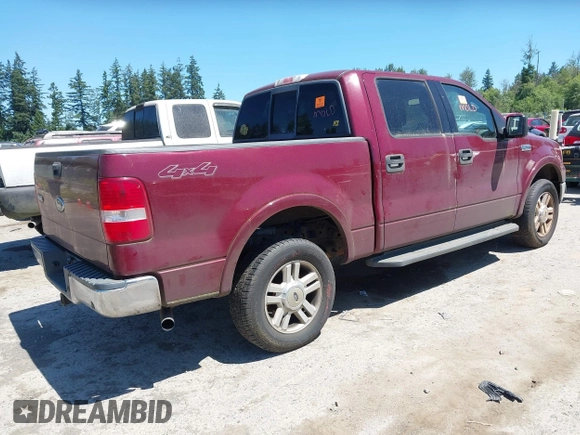 2004 Ford F-150 XLT с VIN 1FTPW14544KC15688, выставлен на аукционе IAAI как лот 42678966 с пробегом 170 277 миль миль и . История ставок и продаж доступна на DreamBid. Изображение 4.