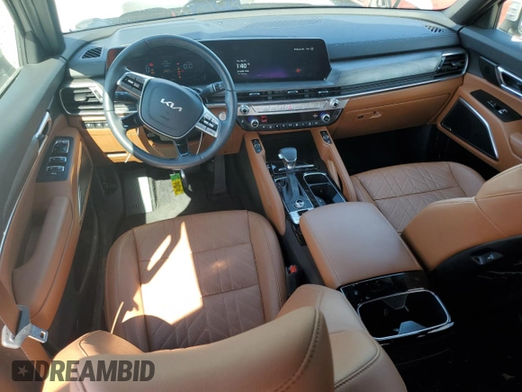 2024 Kia Telluride EX with VIN 5XYP3DGC0RG549279, listed as a Copart auction lot 47051635 with 4,074 mi miles and Salvage Title. Bid and sale history available at carsss.com. Image 8.