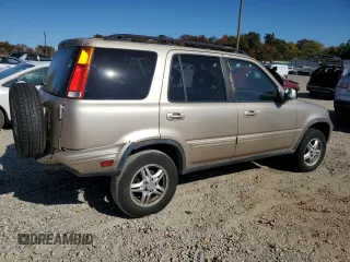 2001 Honda CR-V SE with VIN JHLRD18781S020802, listed as a Copart auction lot 77175004 with 208,000 mi miles and Salvage Title. Bid and sale history available at carsss.com. Image 3.