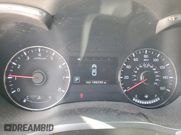 2015 Kia Forte 5-Door SX with VIN KNAFZ5A3XF5325611, listed as a Copart auction lot 54336765 with 166,230 mi miles and Clean Title. Bid and sale history available at carsss.com. Image 9.