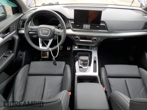 2023 Audi Q5 Sportback S line Premium with VIN WA14AAFY5P2127823, listed as a Copart auction lot 52159404 with 17,094 mi miles and Salvage title. Bid and sale history available at DreamBid. Image 8.
