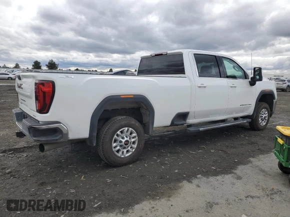 2023 GMC Sierra 2500HD SLE z VIN 1GT49MEY3PF207695, wystawiony jako Copart lot #47920145 z przebiegiem 55 183 mil mil oraz Szkoda całkowita • Salvage title. Historia ofert i sprzedaży dostępna na DreamBid. Obrazek 3.