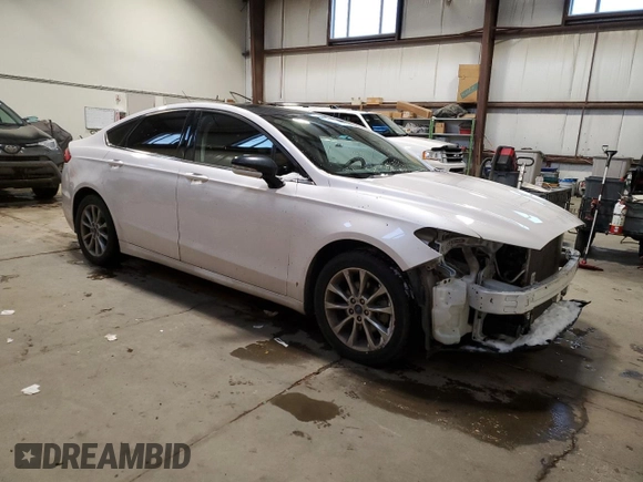 2017 Ford Fusion SE with VIN 3FA6P0HD7HR160536, listed as a Copart auction lot 41877065 with 114,795 mi miles and Salvage title. Bid and sale history available at DreamBid. Image 4.