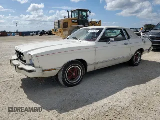 1977 Ford Mustang z VIN 7F04Z150204, wystawiony jako Copart lot #77276344 z przebiegiem 94 802 mil mil oraz Szkoda całkowita • Salvage title. Historia ofert i sprzedaży dostępna na DreamBid. Obrazek 1.