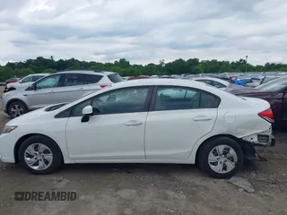 2013 Honda Civic LX with VIN 2HGFB2F52DH515815, listed as a IAAI auction lot 42379435 with 242,268 mi miles and . Bid and sale history available at DreamBid. Image 14.