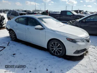2017 Acura TLX V6 w/Advance Pkg with VIN 19UUB2F77HA006302, listed as a Copart auction lot 44262925 with 87,313 mi miles and Clean title. Bid and sale history available at DreamBid. Image 4.