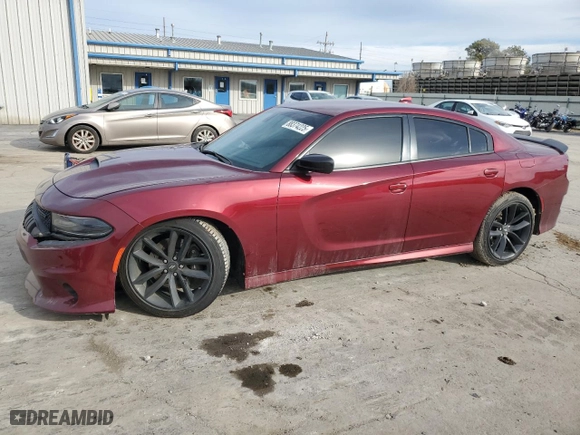 2020 Dodge Charger GT with VIN 2C3CDXHGXLH101319, listed as a Copart auction lot 88374225 with NaN miles and Salvage Title. Bid and sale history available at carsss.com. Image 1.