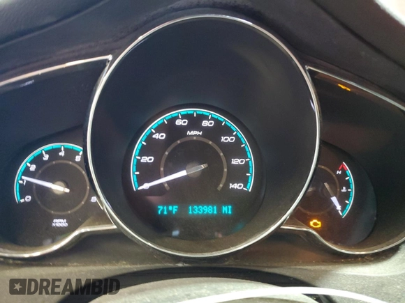 2012 Chevrolet Malibu LTZ with VIN 1G1ZG5E7XCF349683, listed as a Copart auction lot 55228285 with 133,981 mi miles and Salvage Title. Bid and sale history available at DreamBid. Image 9.