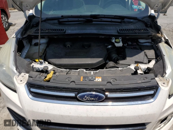 2016 Ford Escape Titanium with VIN 1FMCU9J96GUA48071, listed as a Copart auction lot 60742815 with 193,100 mi miles and Salvage title. Bid and sale history available at DreamBid. Image 12.