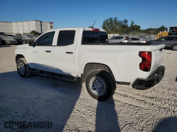 2024 Chevrolet Colorado 2WD Work Truck z VIN 1GCGSBEC1R1250216, wystawiony jako Copart lot #82194724 z przebiegiem 622 mil mil oraz Szkoda całkowita • Salvage title. Historia ofert i sprzedaży dostępna na DreamBid. Obrazek 2.