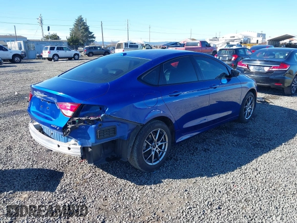 2016 Chrysler 200 S with VIN 1C3CCCBB9GN134673, listed as a IAAI auction lot 41539164 with 68,822 mi miles. Bid and sale history available at carsss.com. Image 4.