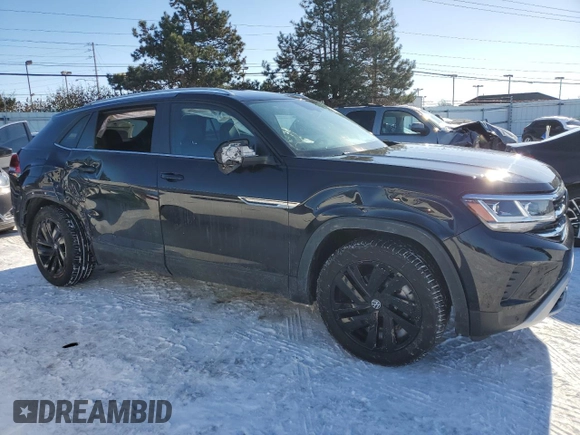 2023 Volkswagen Atlas SE with VIN 1V2HE2CA0PC218094, listed as a Copart auction lot 88516845 with 16,251 mi miles and Salvage title. Bid and sale history available at DreamBid. Image 4.