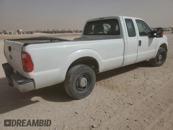2013 Ford F-250 XL with VIN 1FT7X2A62DEA31915, listed as a Copart auction lot 49045195 with 255,173 mi miles and Salvage title. Bid and sale history available at DreamBid. Image 3.