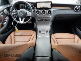 2021 Mercedes-Benz GLC 300 with VIN W1N0J8EB6MF919745, listed as a Copart auction lot 56663705 with 23,834 mi miles and Salvage title. Bid and sale history available at DreamBid. Image 8.