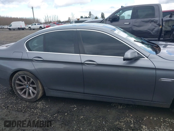 2014 BMW 5 Series 535i with VIN WBA5B1C51ED475098, listed as a IAAI auction lot 41517762 with 102,611 mi miles and . Bid and sale history available at carsss.com. Image 12.