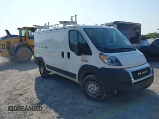 2021 Ram ProMaster Cargo with VIN 3C6LRVAG4ME553606, listed as a IAAI auction lot 40090330 with 78,836 mi miles and . Bid and sale history available at DreamBid. Image 1.