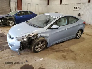 2012 Hyundai Elantra GLS z VIN KMHDH4AE6CU435027, wystawiony jako Copart lot #54157775 z przebiegiem 78 875 mil mil oraz Czysty tytuł • Clean title. Historia ofert i sprzedaży dostępna na DreamBid. Obrazek 1.