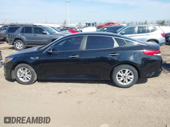 2018 Kia Optima LX with VIN 5XXGT4L32JG249287, listed as a IAAI auction lot 41701434 with 92,390 mi miles and . Bid and sale history available at DreamBid. Image 14.