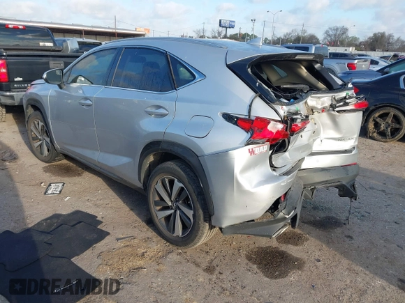 2018 Lexus NX with VIN JTJYARBZ9J2097329, listed as a IAAI auction lot 41776955 with 49,048 mi miles. Bid and sale history available at carsss.com. Image 3.