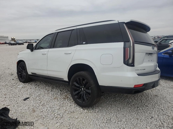 2023 Cadillac Escalade Sport Platinum with VIN 1GYS3GKLXPR495615, listed as a Copart auction lot 87483964 with 14,214 mi miles and Salvage Title. Bid and sale history available at carsss.com. Image 2.