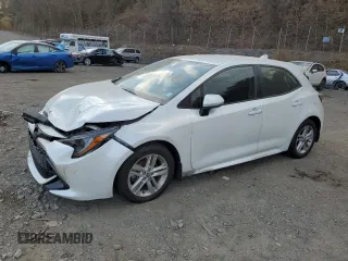 2021 Toyota Corolla Hatchback SE with VIN JTND4MBE5M3138073, listed as a Copart auction lot 79409024 with 52,645 mi miles and Salvage Title. Bid and sale history available at carsss.com. Image 1.