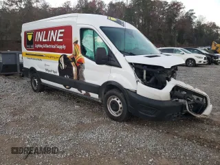 2022 Ford Transit Cargo with VIN 1FTBR1C81NKA73847, listed as a Copart auction lot 44727975 with 81,869 mi miles and Salvage title. Bid and sale history available at DreamBid. Image 4.